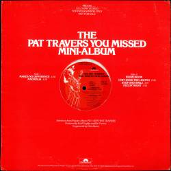 Pat Travers Band : The Pat Travers You Missed